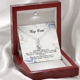StepMom Necklace Thank you for believing in me, simply being you-you're a bonus mom Alluring Beauty Necklace XL045G