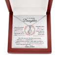 To My Lovely Daughter - My Heart Sounded Like From The Inside - Alluring Necklace - TGV