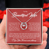 To My Soulmate Necklace Gift - Wife Girlfriend Necklace How Special You Are To Me Forever Love Knot, Eternal Hope, Alluring Necklace 060C - TGV