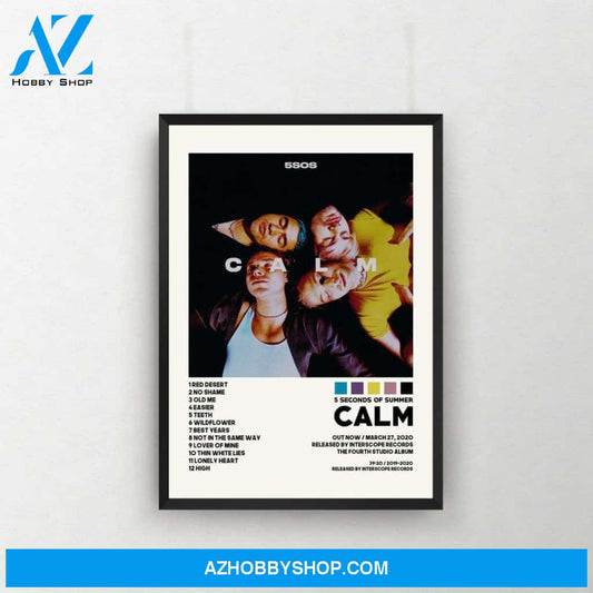 5 Seconds of Summer Canvas And Poster, Wall Decor Visual Art