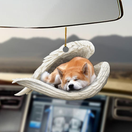 Akita Sleeping Angel Akita Lovers Ornament