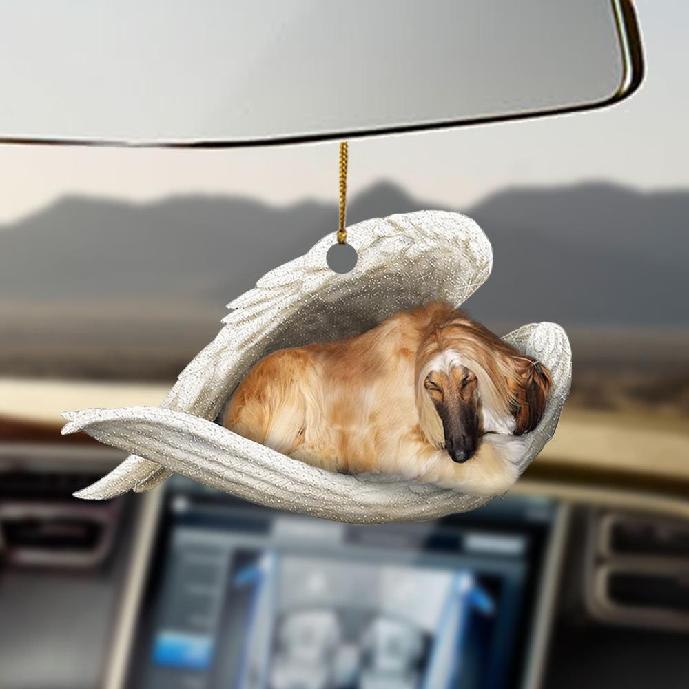 Afghan Hounds Sleeping Angel Afghan Hounds Lovers Ornament