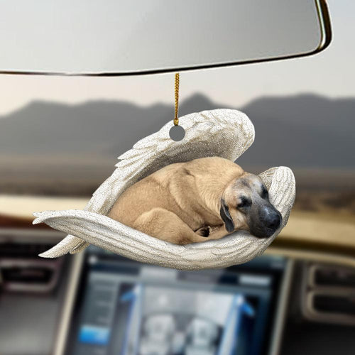Godmerch- Ornaments- Anatolian Shepherd Dog sleeping angel Anatolian Shepherd Dog lovers dog lovers ornament