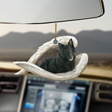 Godmerch- Ornaments- Belgian Sheepdog sleeping angel Belgian Sheepdog lover dog mom ornament
