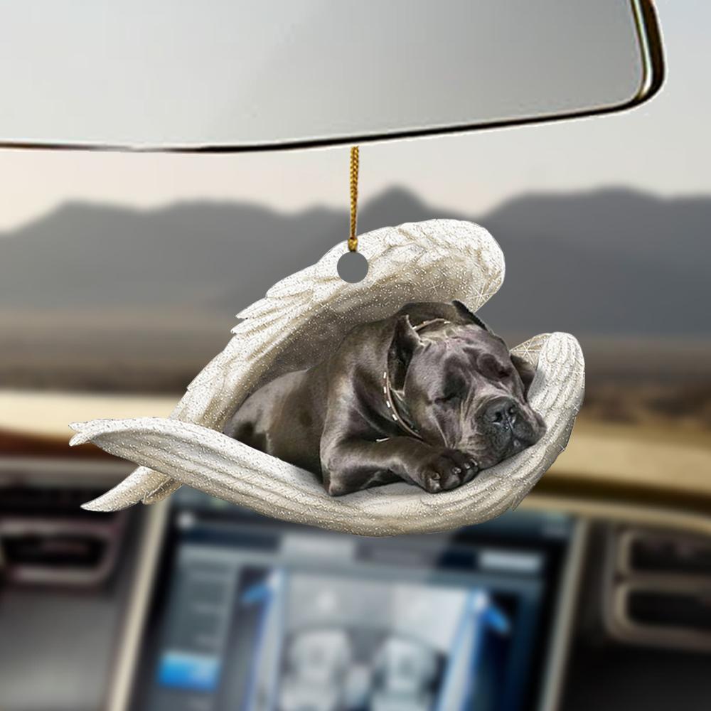 Godmerch- Ornaments- Cane corso sleeping angel cane corso lovers dog moms ornament, Dog Ornaments, Car Ornaments