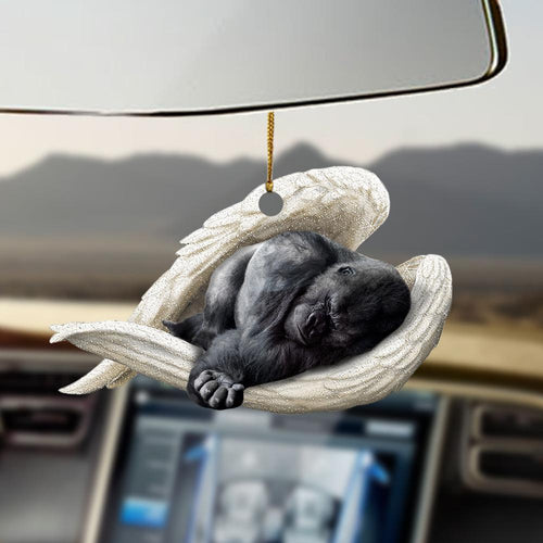 Godmerch- Ornaments- Gorilla sleeping angel Gorilla lovers ornament, Dog Ornaments, Car Ornaments