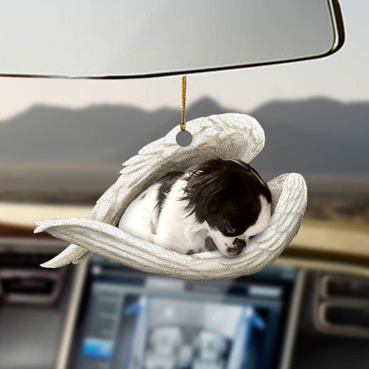 Godmerch- Ornaments- Japanese Chin sleeping angel Japanese Chin lovers dog lovers ornament