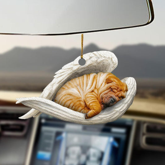 Shar Pei Sleeping Angel Shar Pei Lovers Dog Moms Ornament