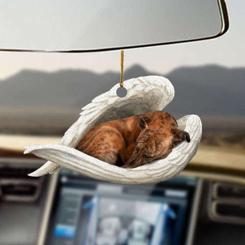 Godmerch- Ornaments- Whippet sleeping angel whippet lovers dog moms ornament, Dog Ornaments, Car Ornaments