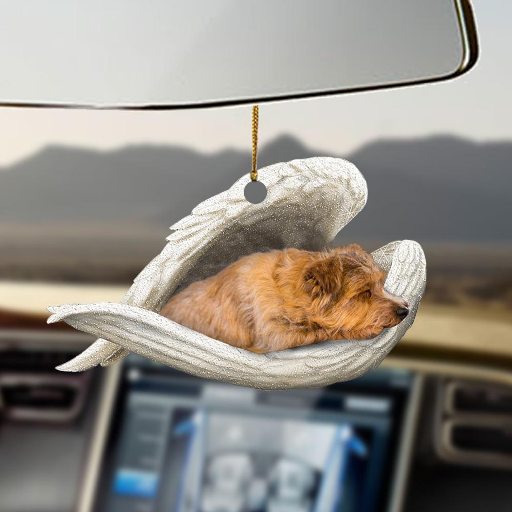 Godmerch- Ornaments- Norfolk Terrier sleeping angel Norfolk Terrier lovers dog moms ornament