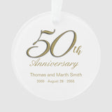 50Th Anniversary Memento Ornament Gift