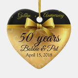 50Th Golden Anniversary 50 Years Ornament