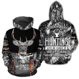 Hunting Gifts Deer Hunting Gifts Deer Hunt Weekend All Over Printed US Unisex Size Hoodie