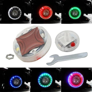  Car Tire Motorcycle Light Solar Flash Wheel Tire Light