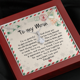 To My Mom Necklace - God Chose You He Has Truly Blessed Mom On Earth - Alluring Necklace