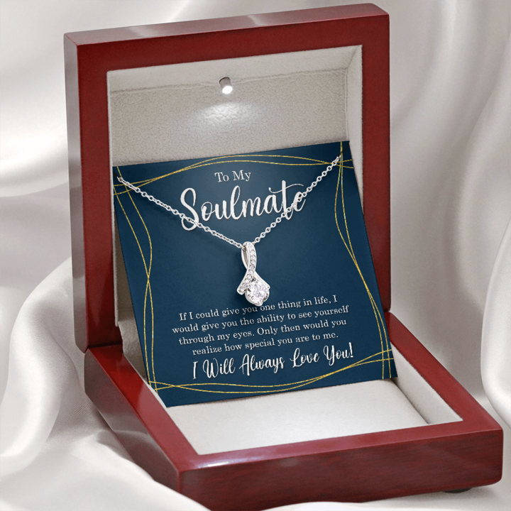 To My Soulmate - I Will Always Love You - Alluring Necklace