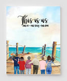 Personalized Canvas, Gifts For The Whole Family Canvas Wall Art, Wall Decor Visual Art Fathers Day Gifts, My Poster Wall Father's Day 2021
