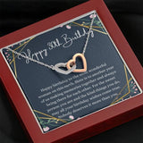 30th Birthdaynecklace Interlocking Hearts 30th For Her Thirtieth For Women Friend 30th Birthday Unique Gift Necklace