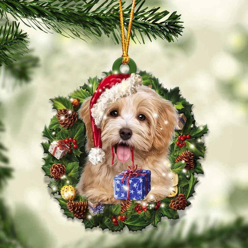 Havanese and Christmas gift for her gift for him gift for Havanese lover ornament