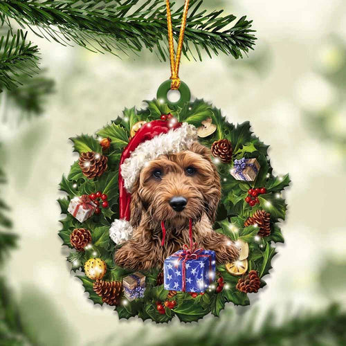 Cockapoo And Christmas Gift For Her Gift For Him Gift For Cockapoo Lover Ornament