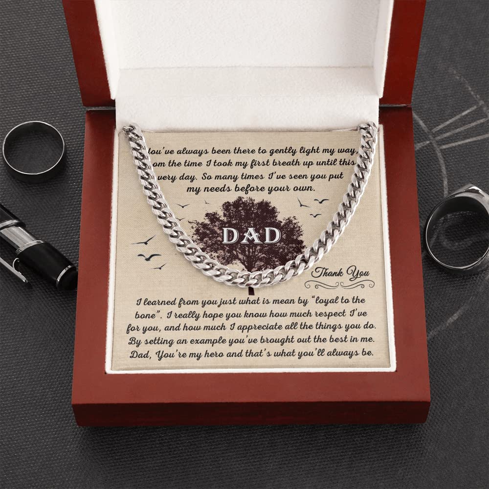 Handmade Jewelry - Personalized Gifts Custom Card Message Necklace Handmade Necklace Personalized Name Cuban Link