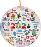  Christmas Tree Hanging Ornament, Xmas Creative Decorations, Xmas Ornaments Ceramic, Christmas Decor Ornaments Gifts