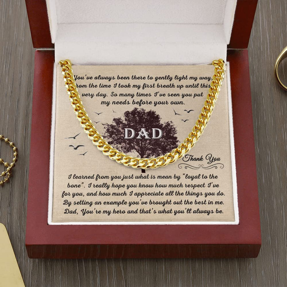 Handmade Jewelry - Personalized Gifts Custom Card Message Necklace Handmade Necklace Personalized Name Cuban Link