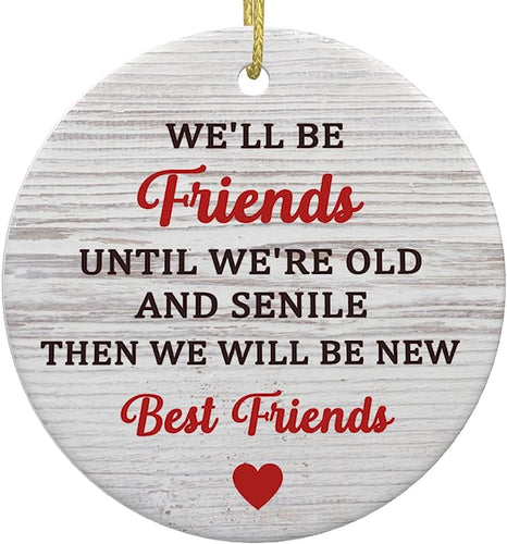 Good Friend Christmas Ornaments Friends Bestie Ornaments 3