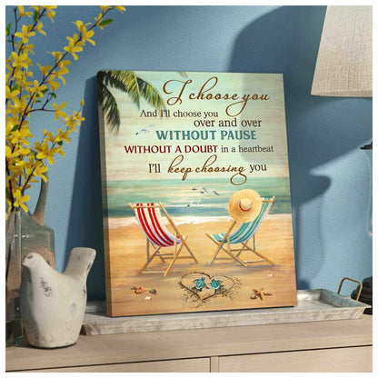 Turtle Choose You Canvas Wall Art