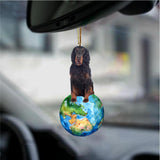 Gordon Setter-Around My Dog-Two Sided Ornament