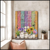 Wonderful Hummingbird Wall Art Canvas