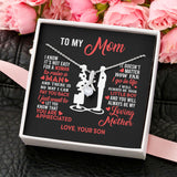 Necklace Gift for Mom - To My Mom You Are Appreciated, Gift Idea for Son, Daughter, Necklace for Birthday, Mother's Day Alluring Beauty Necklace XL052B