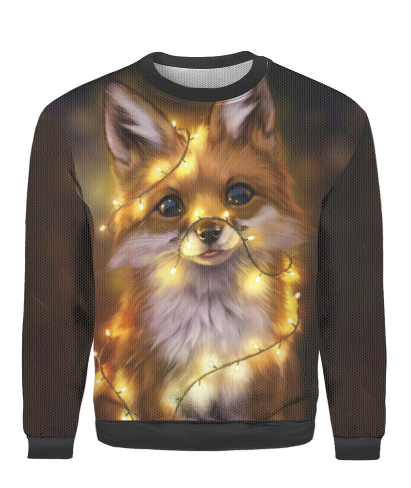 Fox Merry Christmas Ugly Christmas Sweater | For Men & Women | UH2029