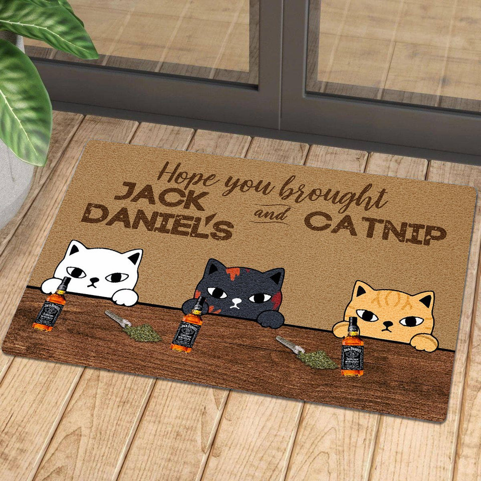 Brought Jack And Catnips Doormat | Colorful | Size 8x27'' 24x36''