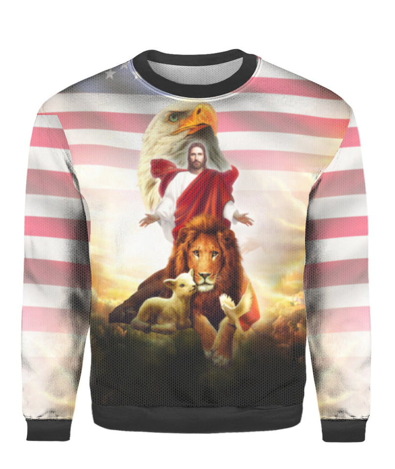 Jesus Ugly Christmas Sweater | For Men & Women | UH1066