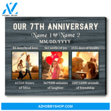 7th Wedding Anniversary Gifts For Husband For Wife Custom Anniversary Gifts Ohcanvas