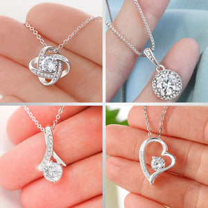 To My Daughter Necklace Gift - Personalized Granddaughter Necklace How Special You Are To Me Forever Love Knot, Eternal Hope, Alluring Necklace 060D - TGV