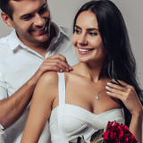 To My Wife, Soulmate, Girlfriend Necklace - Merry Christmas To The One I Love - Alluring Necklace - TGV