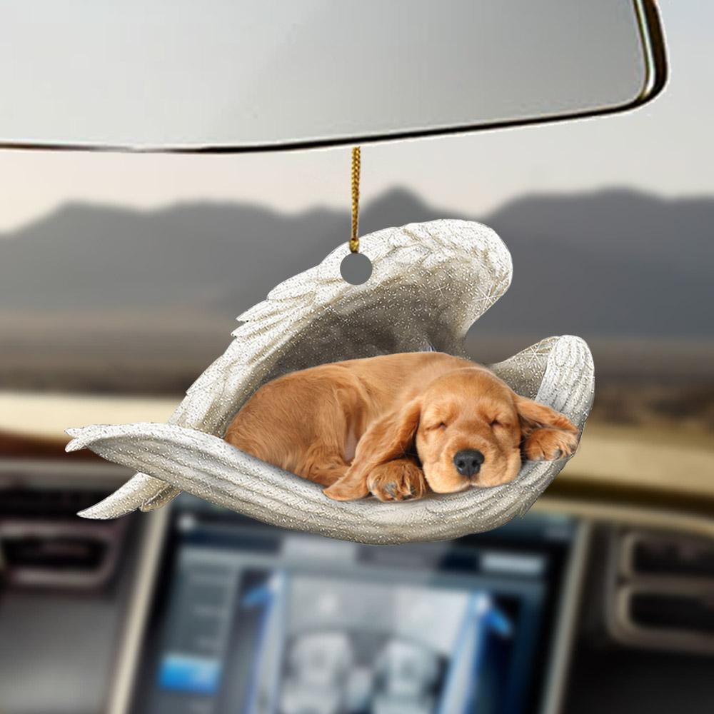 Cocker Spaniel Sleeping Angel Cocker Spaniel Lovers Ornament