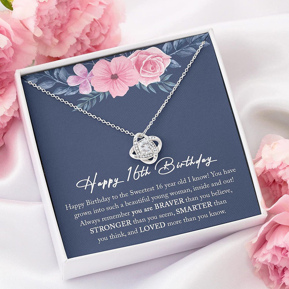 16th Birthday Neaklace Personalized Jewelry Gift - Forever Love Necklace Sweet 16 Necklace 16th Girl Sweet 16 Gifts