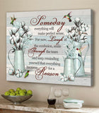 Hummingbird Kitchen Decor Everything Happens For A Reason Canvas And Poster, Wall Decor Visual Art