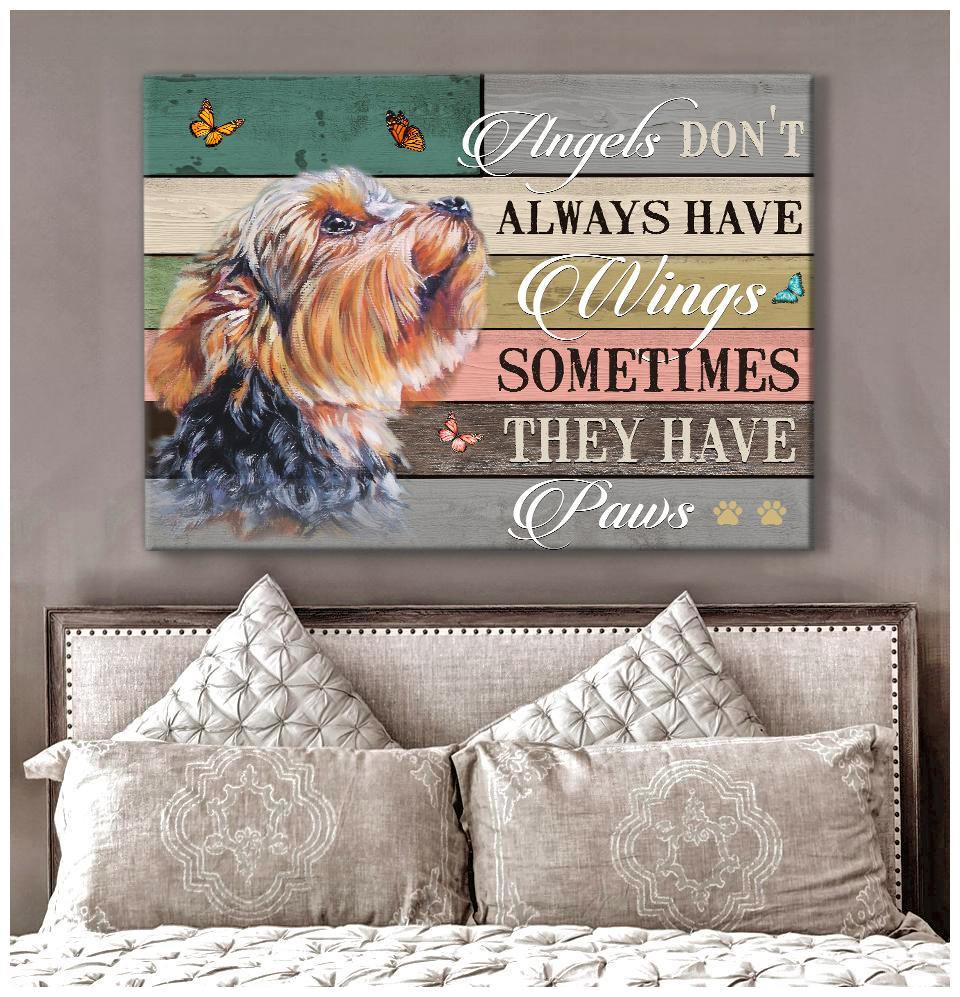 They Have Paws Yorkshire Wall Art Canvas