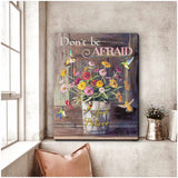 Just Believe Hummingbird Wall Art Decor