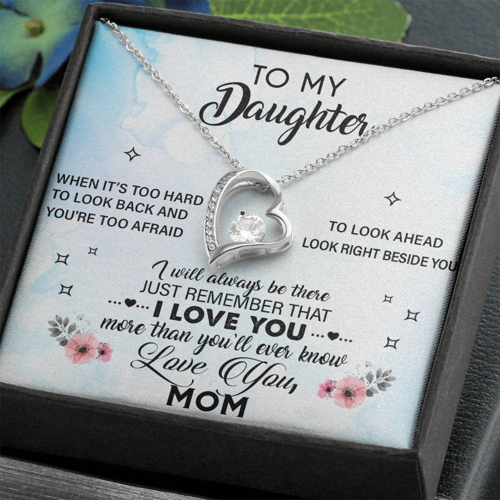 I Love You Forever Love Necklaces Gift For Daughter From Mom