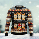 Pembroke Welsh Corgi Dog Ugly Christmas Sweater 