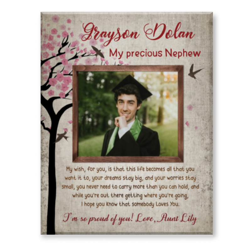 Graduation Gift For Nephew, Graduation Present For Nephew, Grad Gifts For Nephew