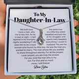 To My Daughter-In-Law- I Will Forever Love You - Alluring Necklace