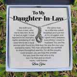 To My Daughter-In-Law- I Will Forever Love You - Alluring Necklace