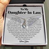To My Daughter-In-Law- I Will Forever Love You - Alluring Necklace