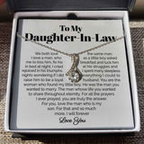 To My Daughter-In-Law- I Will Forever Love You - Alluring Necklace